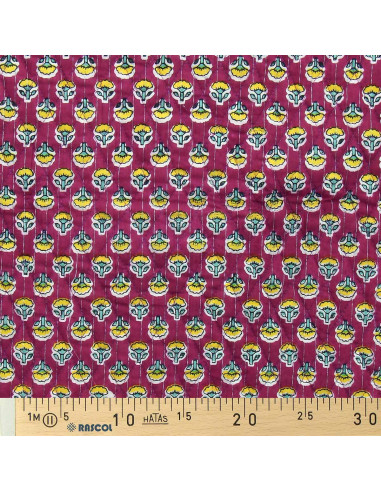 Tissu coton matelassé indien - Anjali