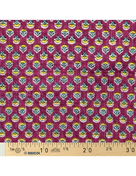 Tissu coton matelassé indien - Anjali