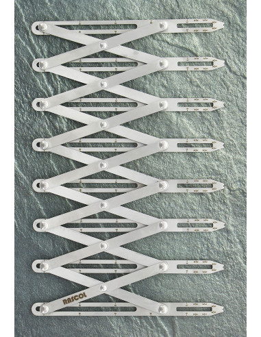Règle de mesure pour boutonnières métal premium Rascol