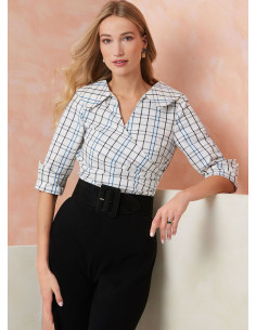 Patron de haut - Vogue 2113