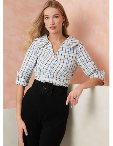 Patron de haut - Vogue 2113