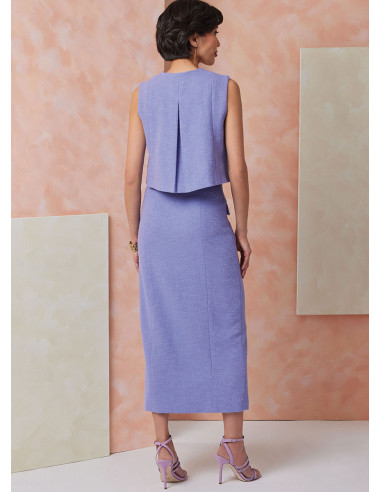 Patron de haut - Vogue 2118