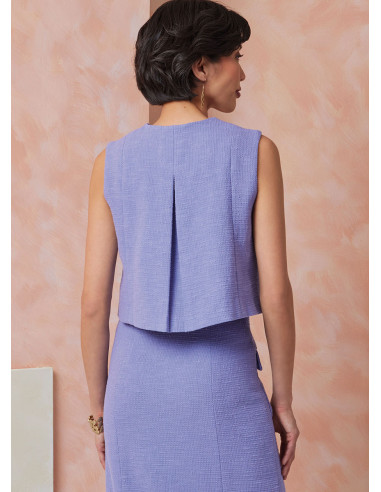 Patron de haut - Vogue 2118