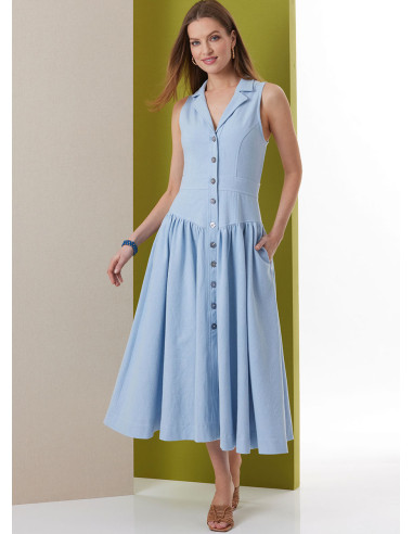 Patron de robe - Butterick 7037