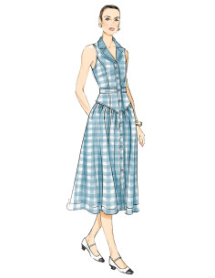 Patron de robe - Butterick 7037 2