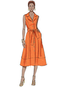Patron de robe - Butterick 7038 2