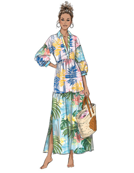 Patron de robe - Butterick 7039