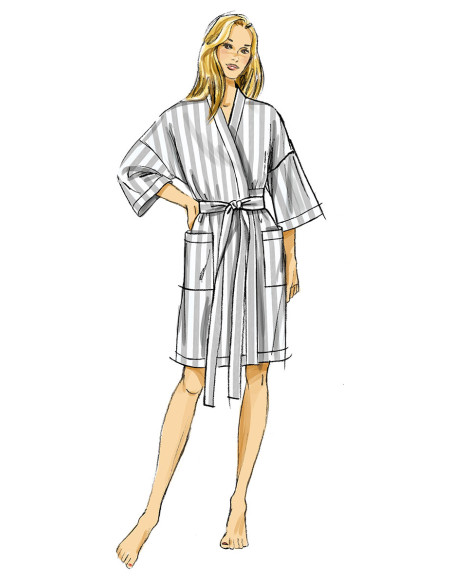 Patron de robe de chambre - Butterick 7047