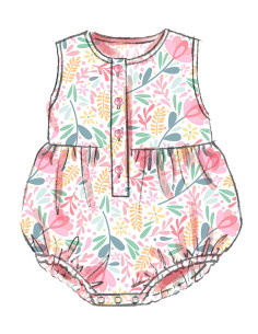 Patron de barboteuse - Butterick 7048 2