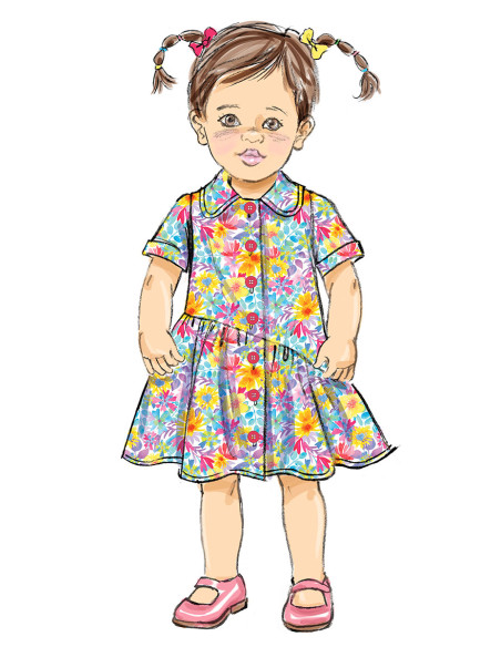 Patron de robe - Butterick 7049