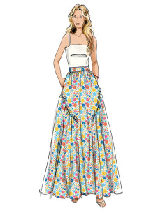 Patron de jupe - Butterick 7044 2