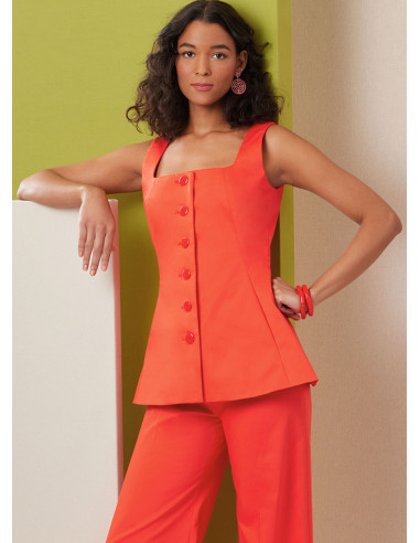Patron de haut - Butterick 7046
