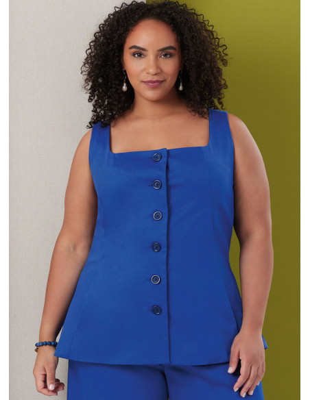 Patron de haut - Butterick 7046
