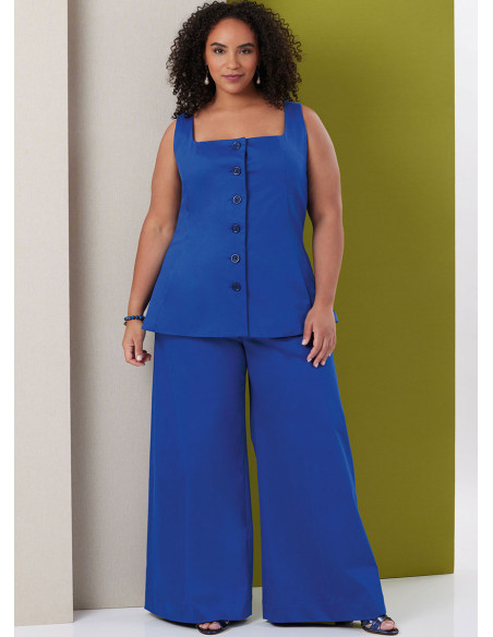 Patron de haut - Butterick 7046