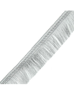 Frange lurex 50 mm - Argent