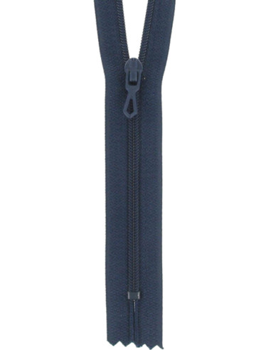 Fermeture éclair nylon - Bleu marine