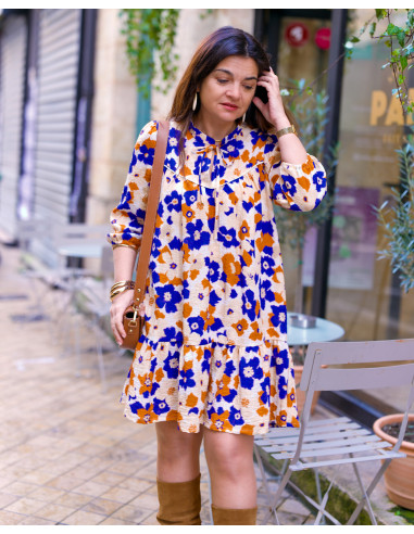 Patron de blouse-robe Zélie - Clématisse Pattern