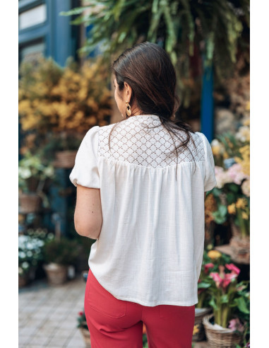 Patron de blouse-robe Zélie - Clématisse Pattern