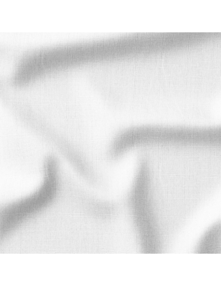 Tissu lin lavé - Blanc