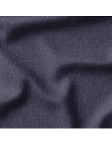 Tissu lin lavé - Indigo