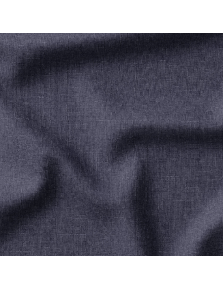Tissu lin lavé - Indigo