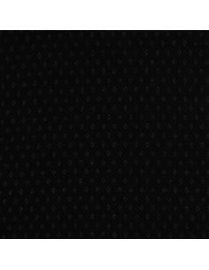 Tissu jersey maille pointelle - Noir 2
