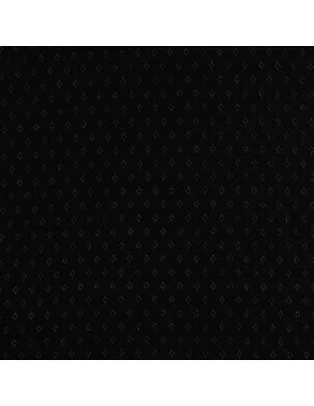 Tissu jersey maille pointelle - Noir