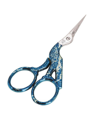 Ciseaux de broderie cigogne Premax 9 cm - Bleu