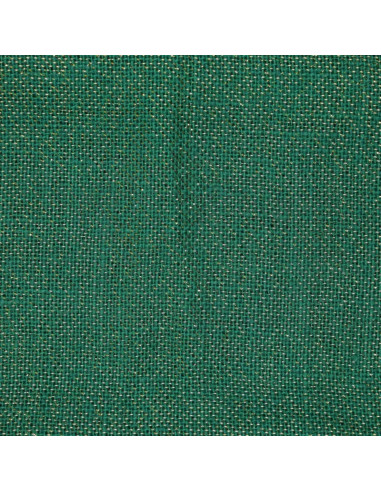 Toile de jute lurex - Vert