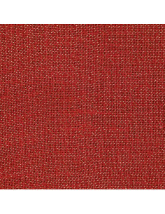 Toile de jute lurex - Rouge 2