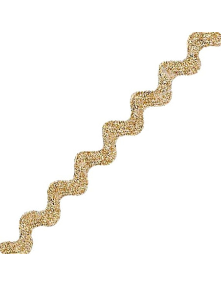 Serpentine - Croquet 10 mm - Lurex Or