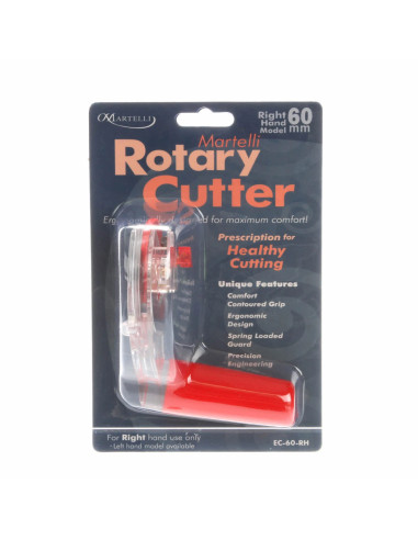 Cutter rotatif ergonomique Martelli 60 mm