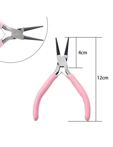 Pince à bec rond pour bijoux et perles
