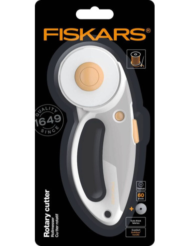 Cutter rotatif Fiskars 60 mm
