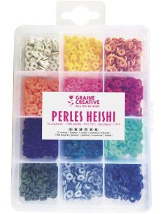 Coffret de 1750 perles Heishi - Tendance