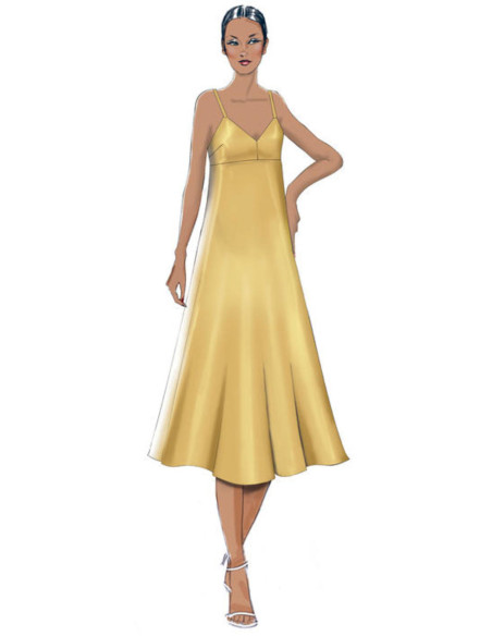 Patron de robe - Vogue 9278