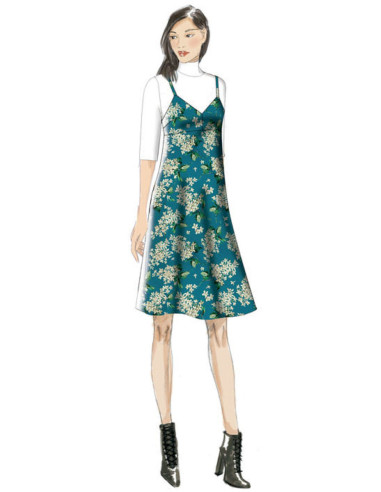 Patron de robe - Vogue 9278