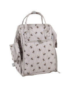 Sac cabas pour tricot et crochet - Abeille