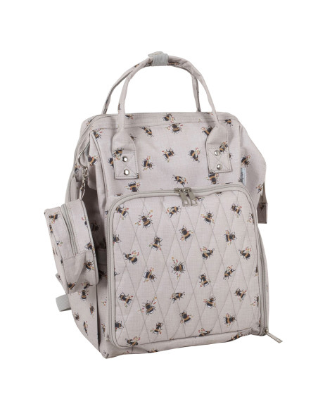 Sac cabas pour tricot et crochet - Abeille