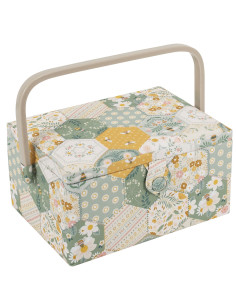 Boite à couture - Patchwork abeille