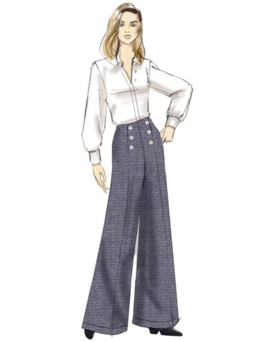 Patron de pantalon - Vogue 9282