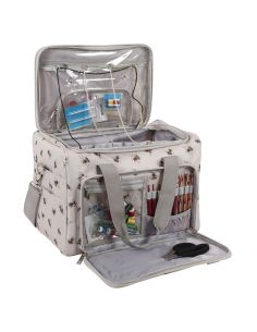Sac de rangement pour tricot et crochet - Abeille 2