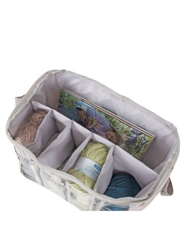 Sac à ouvrage pour tricot- Abeille