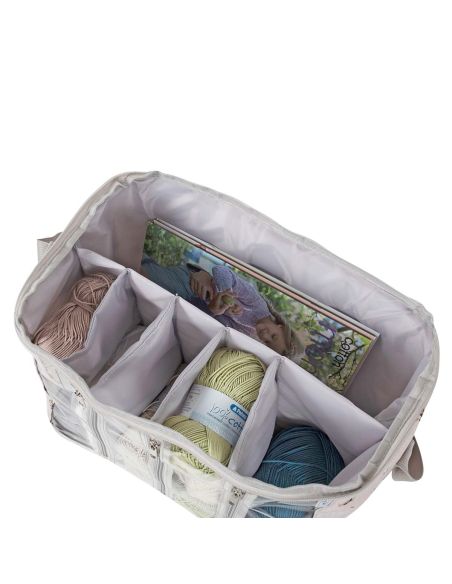 Sac à ouvrage pour tricot- Abeille
