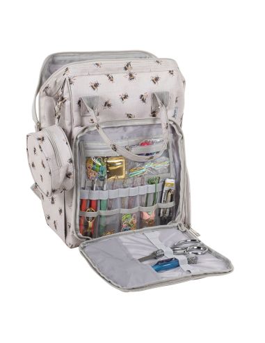Sac cabas pour tricot et crochet - Abeille