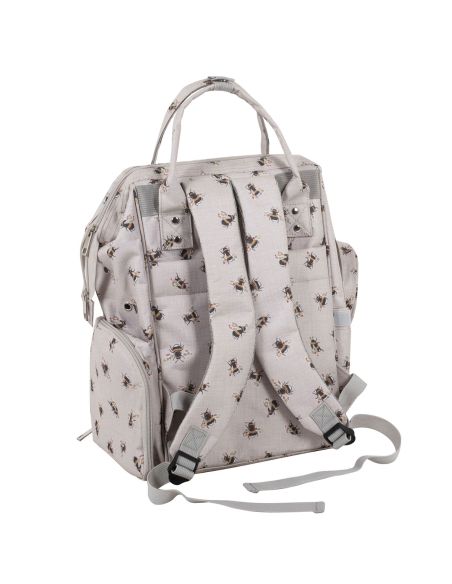 Sac cabas pour tricot et crochet - Abeille