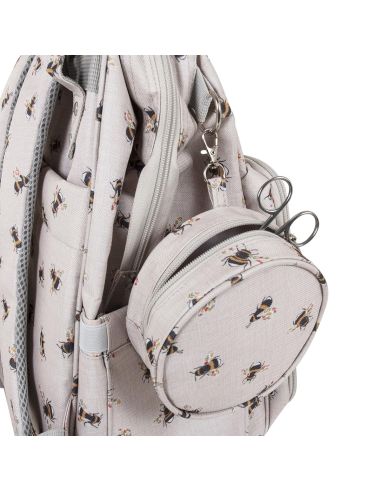 Sac cabas pour tricot et crochet - Abeille