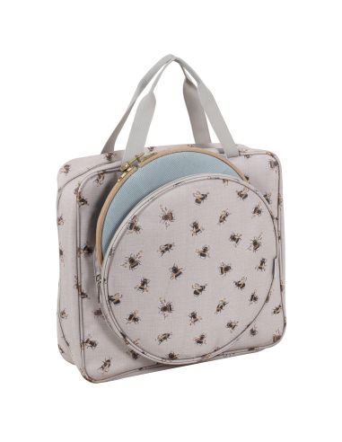 Sac à ouvrage pour broderie - Abeille