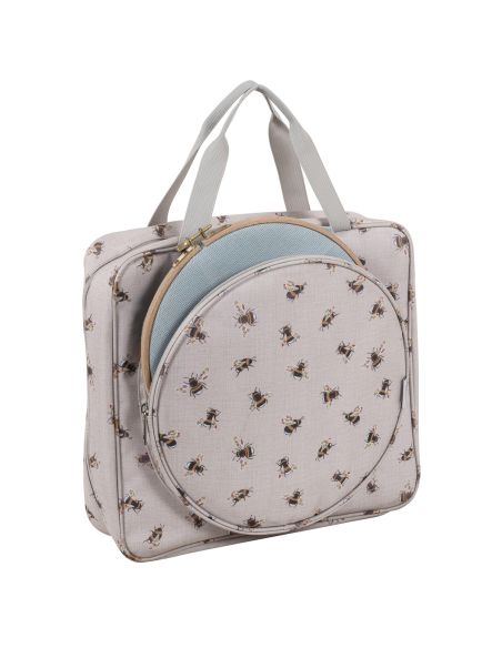 Sac à ouvrage pour broderie - Abeille