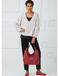 Patron de haut, jupe et pantalon - Vogue 9286 2